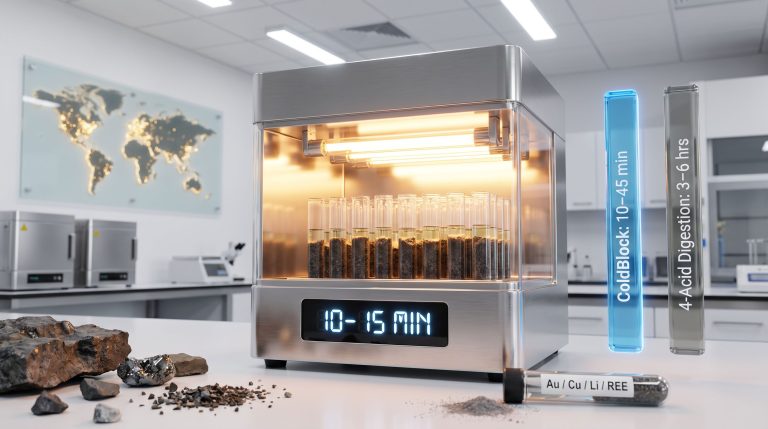 ColdBlock Technologies sample preparation for the mining industry lab system