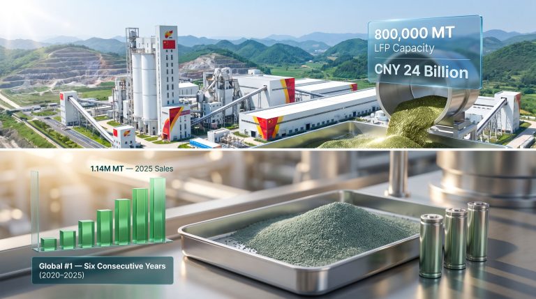 Hunan Yuneng LFP complex in China expansion