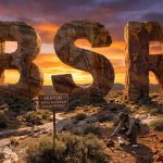Bison Resources Ltd-BSR-BSR geochemical anomaly in desert landscape