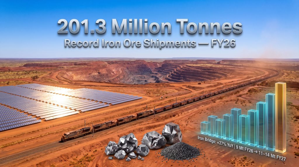 Fortescue Iron Ore Shipments & Real Zero Path 2026