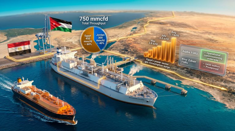 Excelerate Aqaba FSRU: Gas Supply to Egypt & Jordan