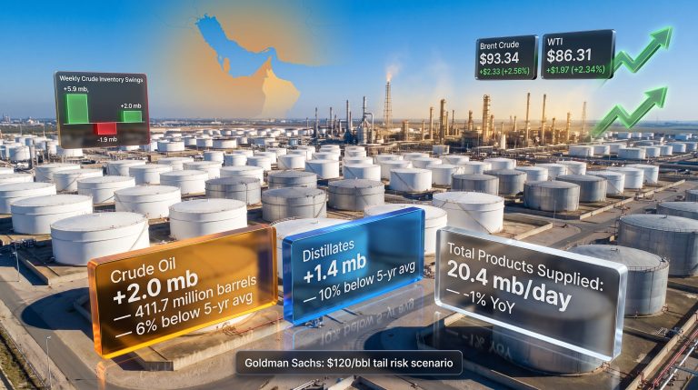 US Oil & Product Inventories Build: What It Means