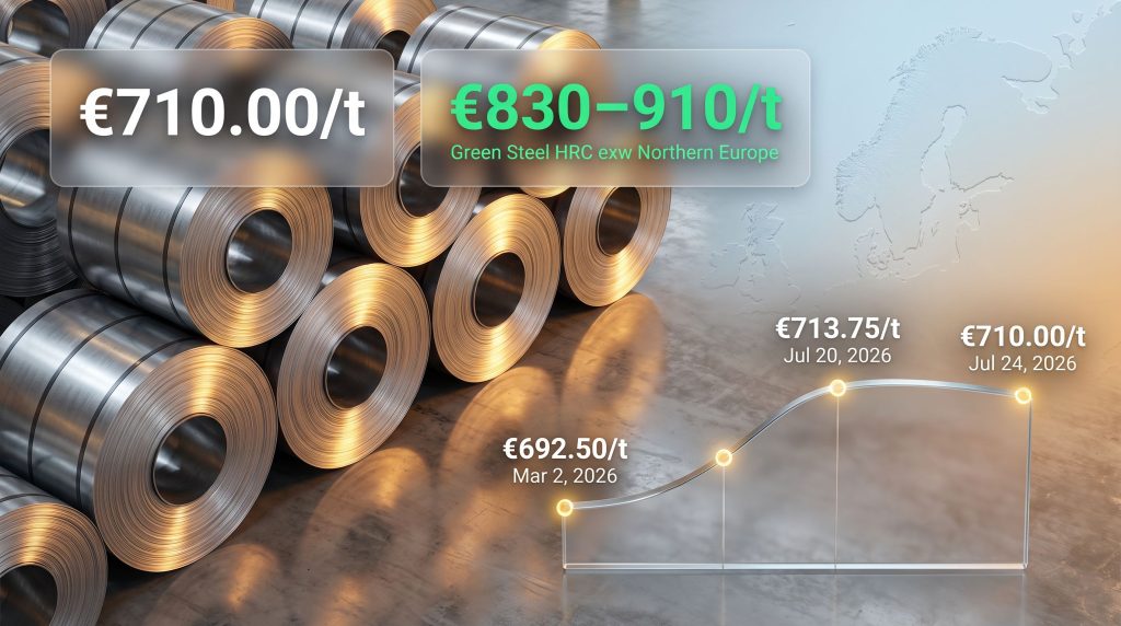 Northern Europe HRC Price Correction July 2026
