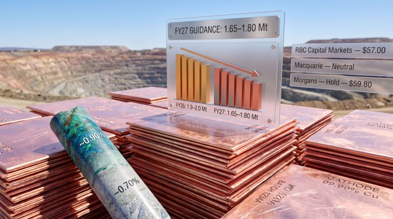 BHP copper guidance misses expectations chart