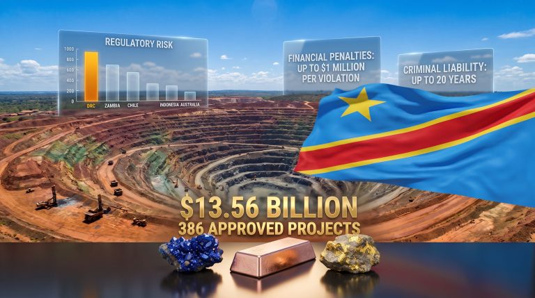 Congo mining reform investor confidence infographic