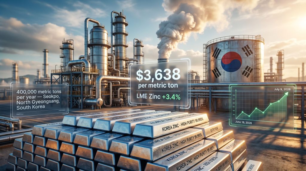 Young Poong Seokpo zinc smelter fire impact on prices