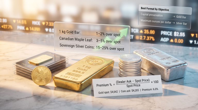 Best Physical Precious Metals to Buy in a Correction