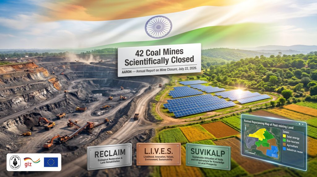 coal mine closure report and GIZ agreement graphic