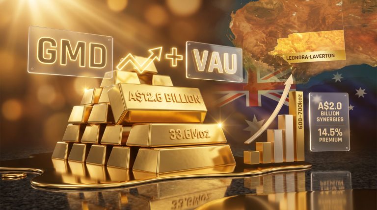 Genesis Minerals and Vault Minerals merger infographic