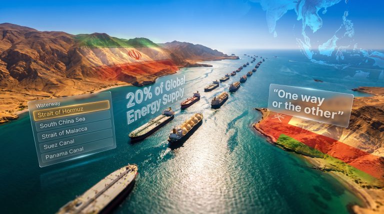Marco Rubio Strait of Hormuz warning map
