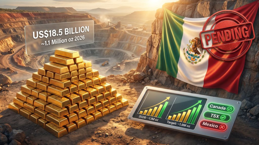 Equinox Orla Gold merger Mexico approval pending mine deal