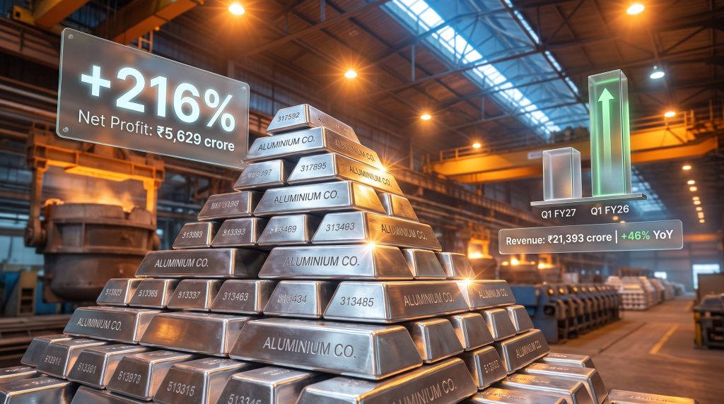 Vedanta Aluminium Q1 Profit Surges 216% in FY27