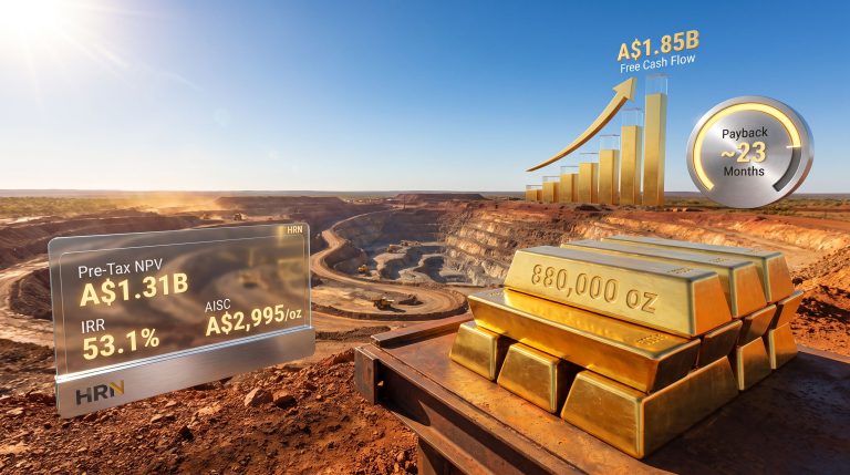Horizon Gold Gum Creek DFS: A$1.31B NPV Project