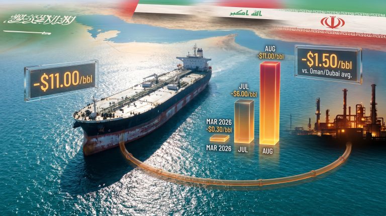 Saudi oil price cut Asia buyers chart