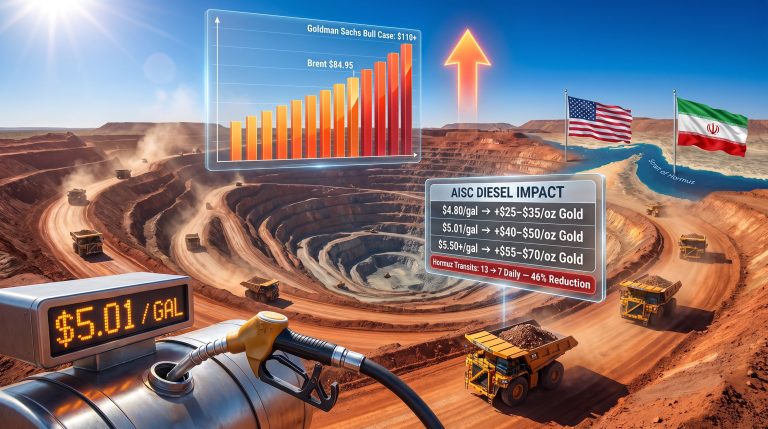 US-Iran Strikes Drive Oil Prices & Mining Diesel Costs