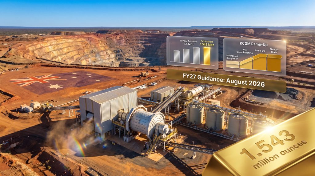 Northern Star Delays FY27 Guidance as KCGM Ramps Up