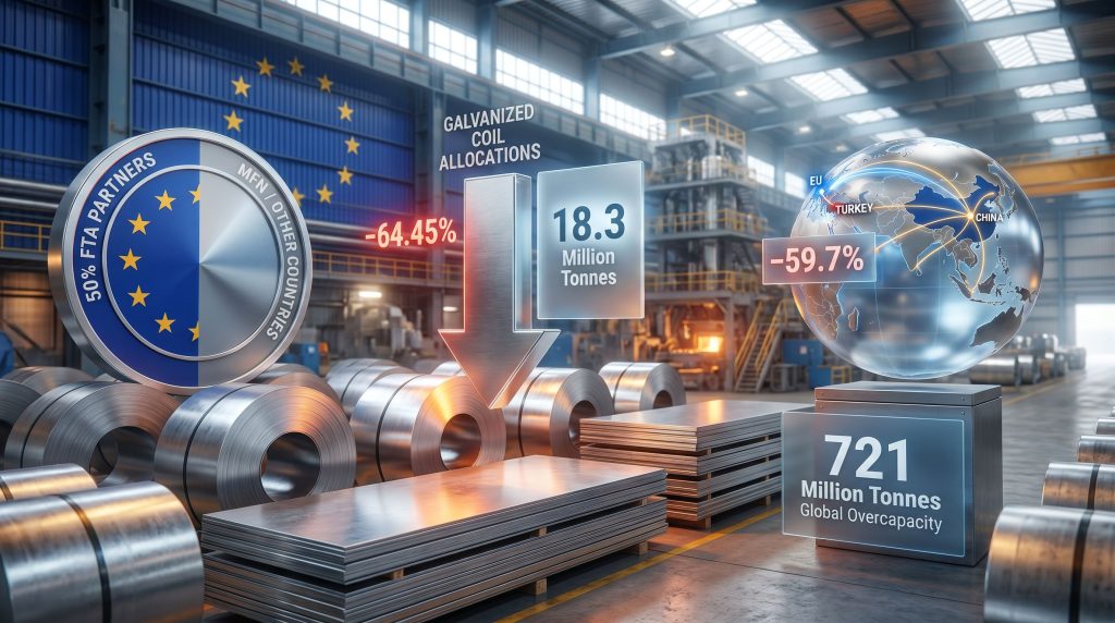 EU steel quotas and China exports infographic