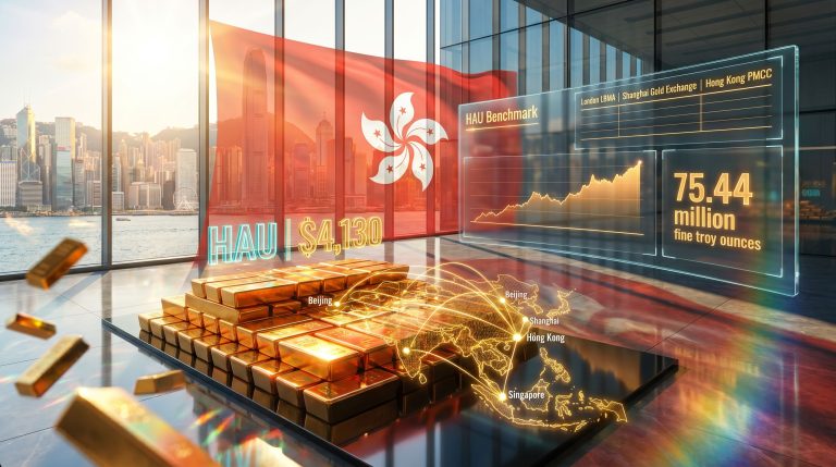 Hong Kong gold clearing system market visualization