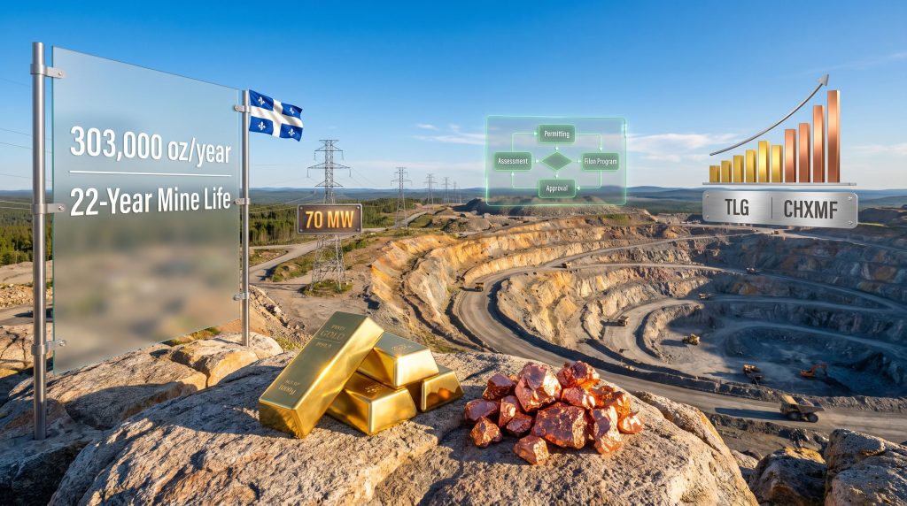 Troilus Gold-Copper Gets Quebec Accelerated Permitting