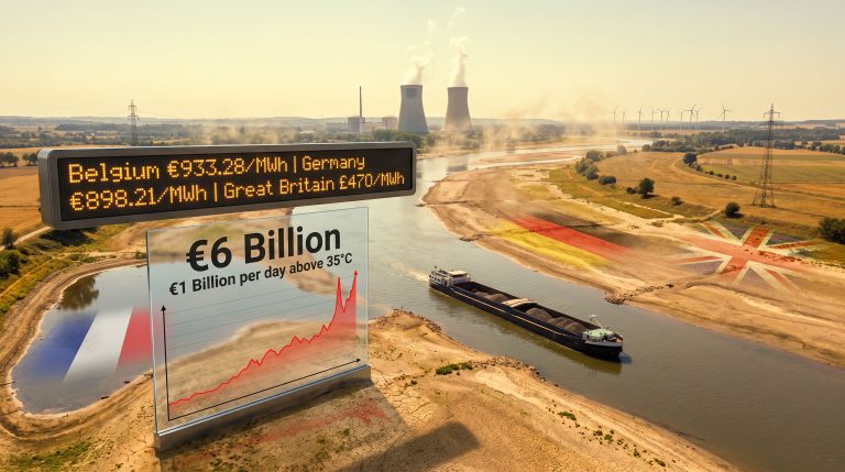 Europe heatwave energy crisis hits rivers and power