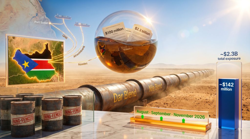 South Sudan BB Energy oil prepayment financing pipeline graphic