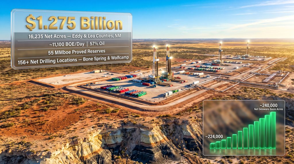 Matador Buys Paloma Permian for $1.275B