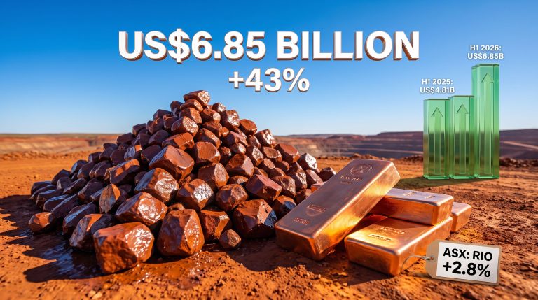 Rio Tinto Interim Profit Rises 43% in H1 2026