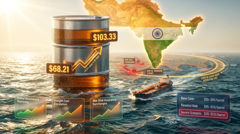 India Crude Oil Price Surge: Red Sea Crisis Impact