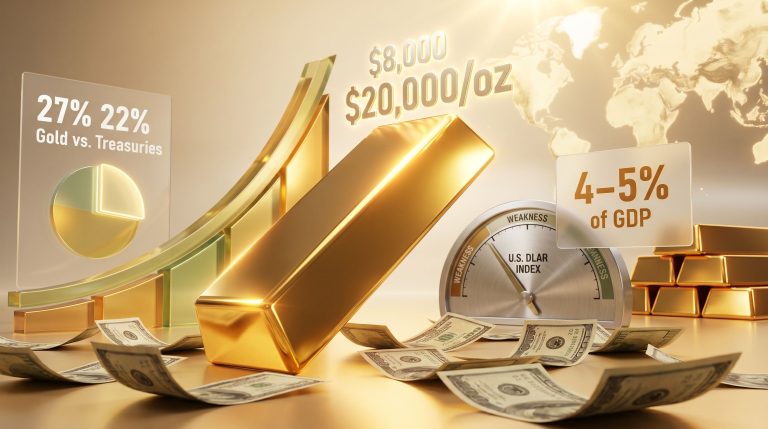 Tavi Costa weaker dollar gold thesis graphic