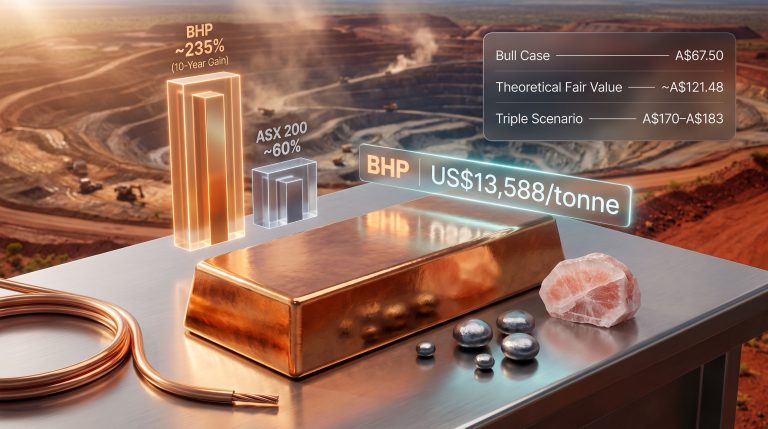 BHP shares could triple again mining outlook