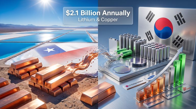 South Korea & Chile Lithium and Copper Partnership