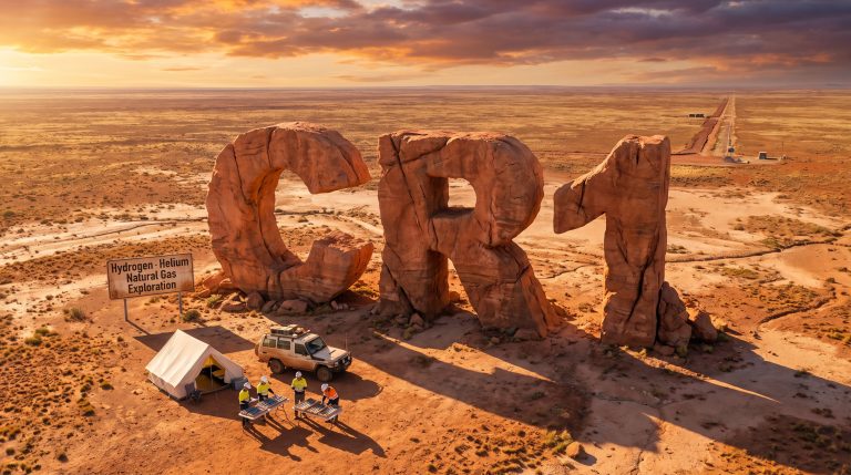 Constellation Resources Ltd-CR1-CRI desert exploration rock formation scene