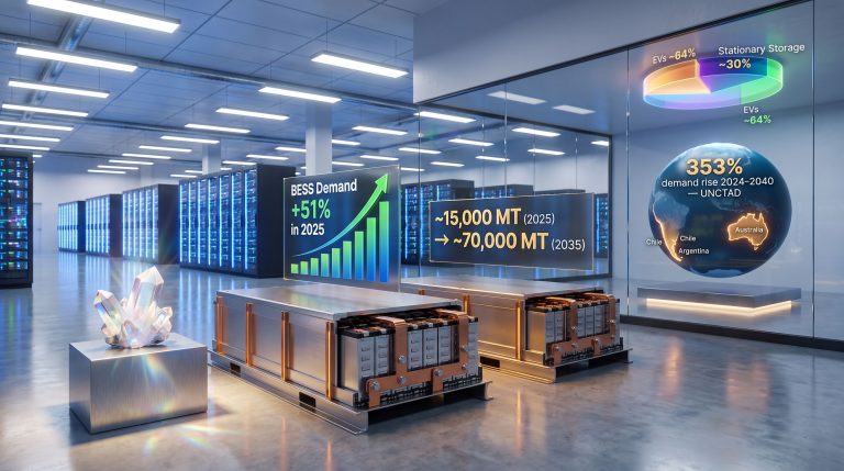 Lithium Demand From AI Data Centers: Key Trends