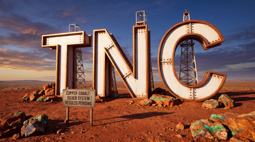 True North Copper Ltd-TNC-TNC copper-cobalt-silver system desert display