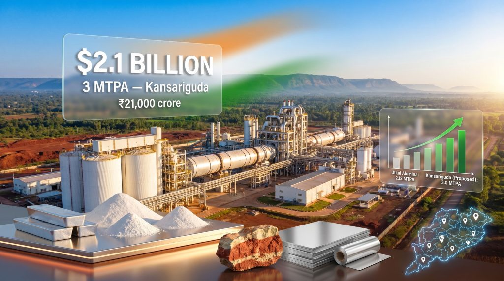 Aditya Birla Odisha alumina refinery expansion infographic