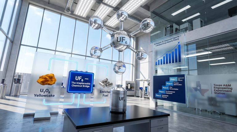 uranium conversion technology research agreement laboratory display
