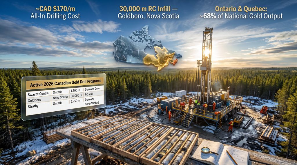Drilling for Gold in Canada: Costs & Methods