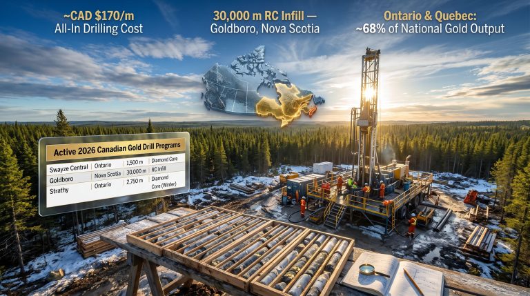 Drilling for Gold in Canada: Costs & Methods