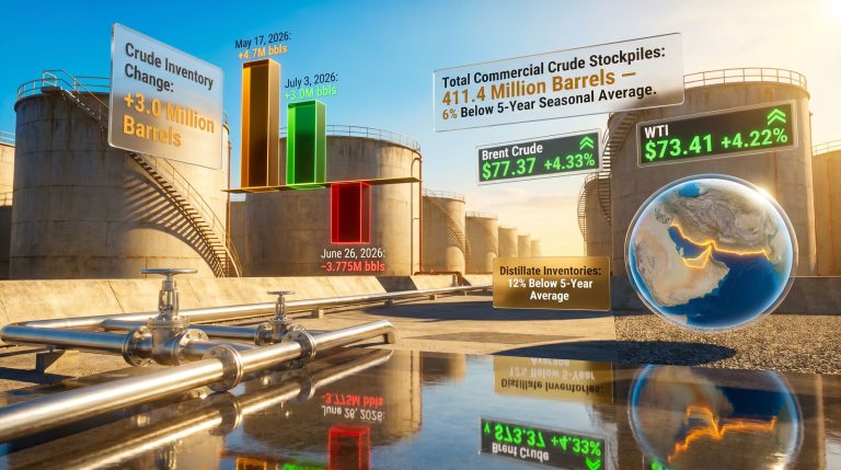 EIA crude oil inventories in US see rare build infographic