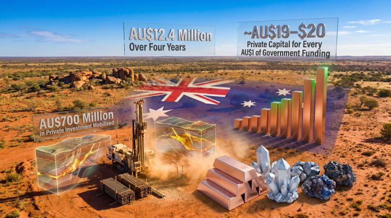 South Australia PACE Minerals program mining investment infographic
