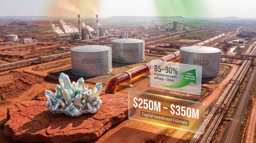 Enervoxa India Rare Earths Project: Red Mud Recovery