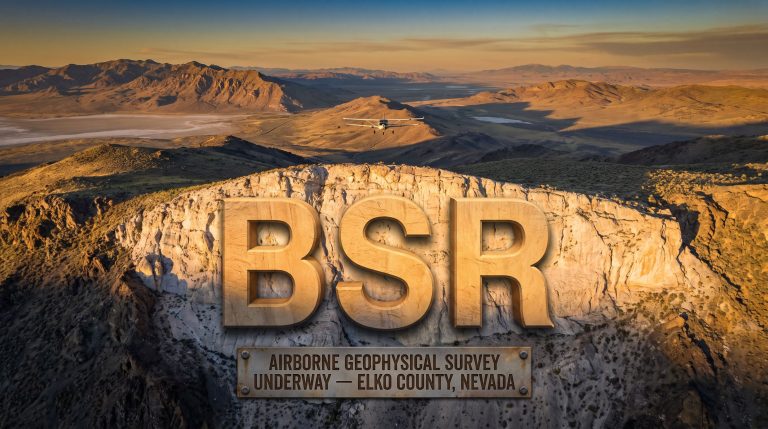 Bison Resources Ltd-BSR-BSR airborne geophysical survey over Nevada
