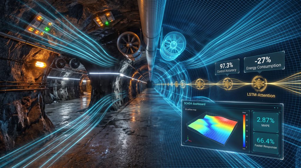 real-time digital twin technology in mine ventilation visualization