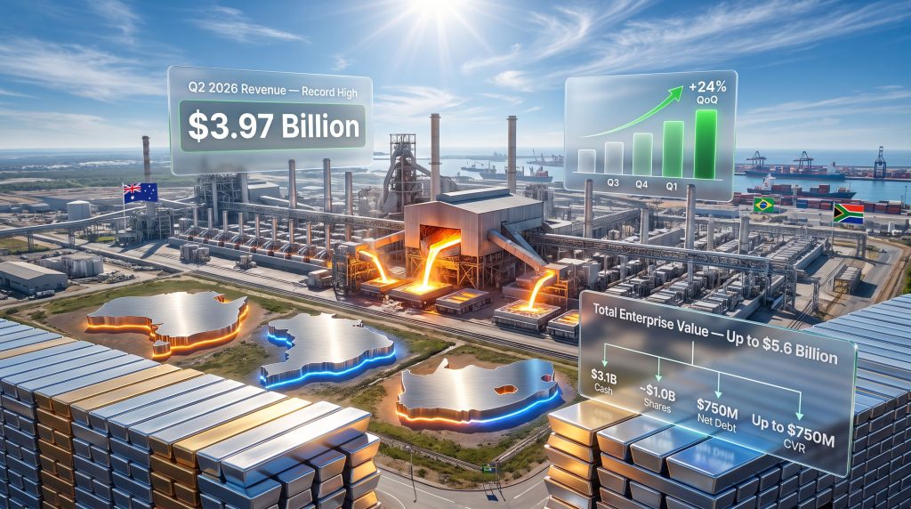 Alcoa South32 Deal & Record Q2 Revenue Explained