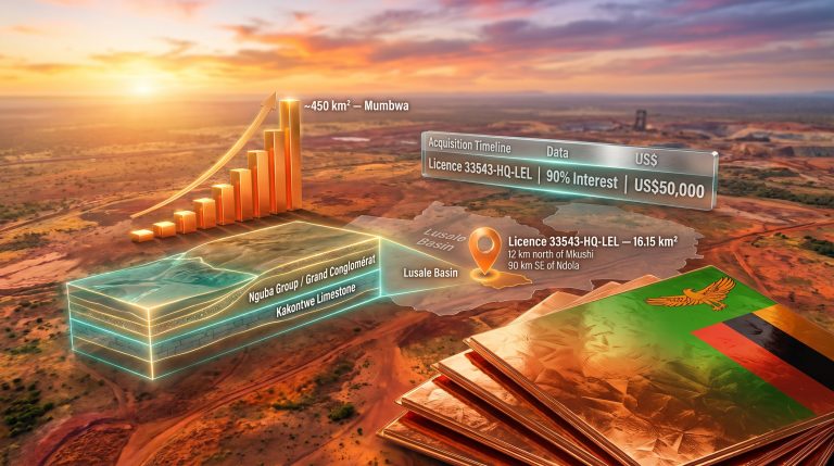 Patriot Resources Zambia Copper Licence Acquisition