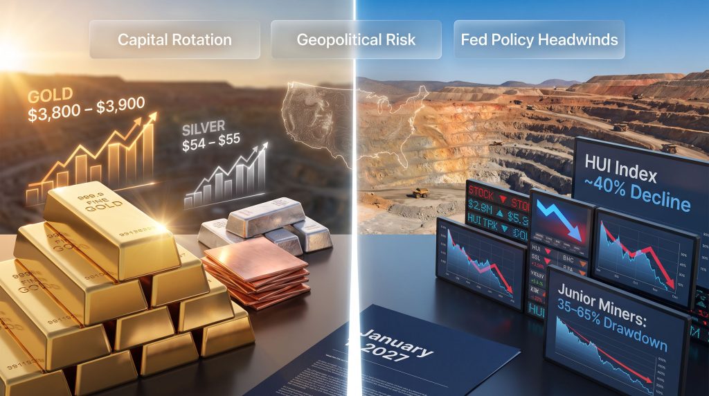 Mining Equities Lag Metals Rally: Why the Gap Exists