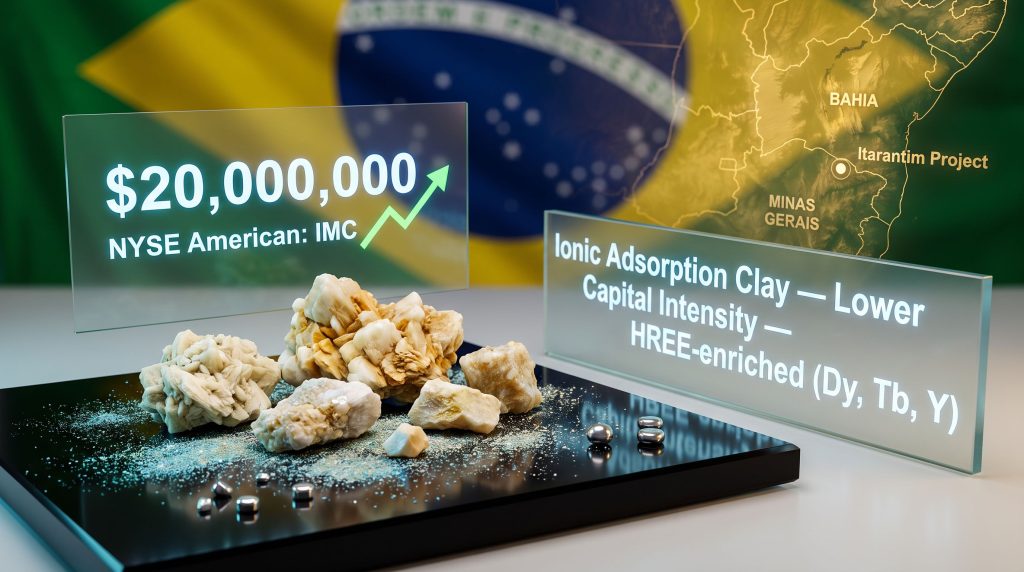 IMC Rare Earths $20M IPO Lists on NYSE American