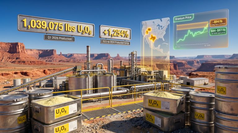 domestic uranium production and uranium prices surge