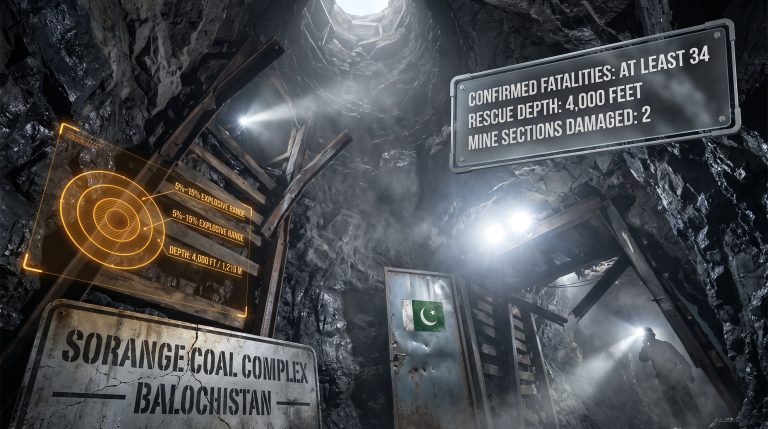 Pakistan Coal Mine Blast Death Toll Rises to 34