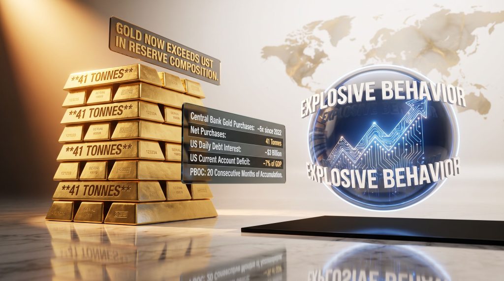 Central Bank Gold Buying vs the AI Bubble Explained